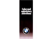 1977 BMW Sales Brochure Literature Advertisement Piece Options Colors