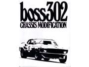 1969 1970 Ford Mustang Boss 302 Chassis Modification Performance Suspension Race