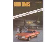 1972 Ford Sales Brochure Literature Advertisement Piece Options Colors Book