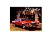 1980 Ford Granada Sales Brochure Literature Book Piece Dealer Advertisement