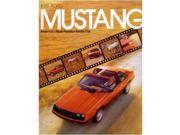 1981 Ford Mustang Sales Brochure Literature Book Piece Dealer Advertisement