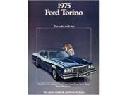 1975 Ford Torino Sales Brochure Literature Book Colors Options Specification