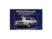 1975 Ford Granada Sales Brochure Literature Book Colors Options Specification