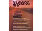 1976 Ford Granada Maverick Mustang Pinto Sales Folder Literature Piece Options