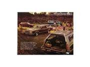 1977 Ford Station Wagon Sales Brochure Literature Book Options Specification
