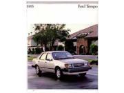 1985 Ford Tempo Sales Brochure Literature Book Piece Dealer Advertisement