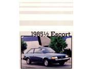 1985 Ford Escort Sales Brochure Literature Book Piece Dealer Advertisement