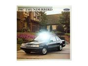 1987 Ford Thunderbird Sales Brochure Literature Book Piece Dealer Advertisement