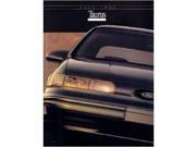 1992 Ford Taurus Sales Brochure Literature Book Piece Dealer Advertisement