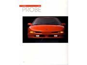 1993 Ford Probe Sales Brochure Literature Book Piece Dealer Advertisement