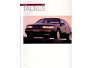1993 Ford Taurus Sales Brochure Literature Book Piece Dealer Advertisement