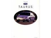 1996 Ford Taurus Sales Brochure Literature Book Piece Dealer Advertisement