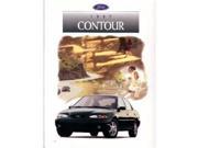 1997 Ford Contour Sales Brochure Literature Book Piece Dealer Advertisement