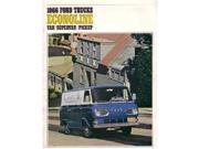 1966 Ford Econoline Sales Brochure Literature Book Piece Dealer Advertisement