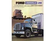 1970 Ford Heavy Duty Truck Sales Brochure Literature Piece Dealer Advertisement
