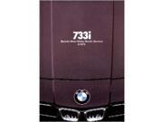 1978 BMW 733 I Sales Brochure Literature Piece Brochure Advertisement Options