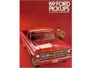 1969 Ford F100 F150 F250 F350 Truck Sales Brochure Literature Advertisement