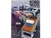 1969 Ford Light Duty Truck Sales Folder Literature Piece Brochure Advertisement