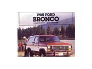 1985 FORD BRONCO Sales Literature Piece Brochure Advertisement Options