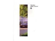 1995 BMW 7 Series Sales Brochure Literature Piece Advertisement Options