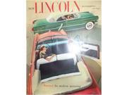 1953 Lincoln Capri Cosmopolitan Sales Brochure Literature Piece Advertisement