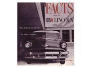 1954 Lincoln Capri Cosmopolitan Sales Brochure Literature Piece Advertisement