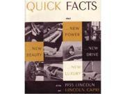 1955 Lincoln Quick Facts Sales Brochure Literature Piece Advertisement Option