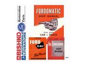 1956 Ford Car Shop Service Repair Manual CD Engine Drivetrain Electrical OEM