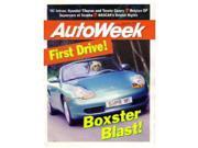 1997 Porsche Boxster Autoweek Magazine Article