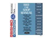 1969 Ford Ltd Mustang T Bird Shop Service Repair Manual CD Engine Electrical