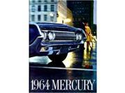 1964 Mercury Monterey Sales Brochure Literature Book Piece Advertisement Options