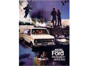 1976 Ford F100 F150 F250 F350 Truck Sales Brochure Literature Book Piece Dealer
