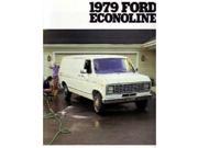 1979 Ford Econoline Sales Brochure Literature Book Piece Dealer Advertisement