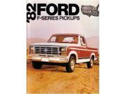 1982 Ford F100 F150 F250 F350 Truck Sales Brochure Literature Advertisement