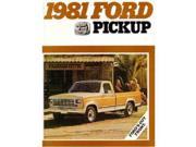1981 Ford Truck Sales Brochure Literature Advertisement Option Features Colors