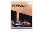 1979 Mercury Monarch Sales Brochure Literature Advertisement Options Specs