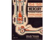 1954 1955 Mercury Part Numbers Book List Guide Interchange Drawings