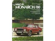 1980 Mercury Monarch Sales Brochure Literature Book Advertisement Options Specs