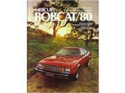 1980 Mercury Bobcat Sales Brochure Literature Book Advertisement Options Specs