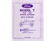 1919 1922 1923 1924 1925 Ford Model T Wiring Diagrams Schematics Specifications