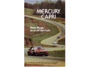 1981 Mercury Capri Sales Folder Literature Book Advertisement Options Specs