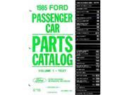 1985 Ford Parts Numbers Book List Catalog Guide Interchange Factory OEM