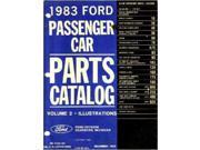 1983 Ford Parts Numbers Book List Catalog Guide Interchange Factory OEM