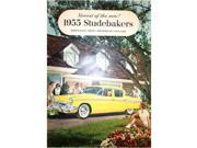 1955 Studebaker Sales Brochure Literature Book Options Specifications Colors