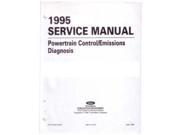 1995 Ford Lincoln Mercury Emissions Diagnosis Procedure Manual Factory OEM