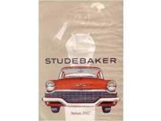 1957 Studebaker Sales Brochure Literature Book Options Specifications Colors