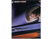 1986 Mercury Marquis Sales Brochure Literature Book Advertisement Options Specs