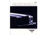 1988 Mercury Grand Marquis Sales Brochure Literature Book Advertisement Options