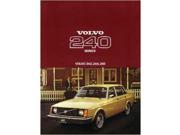 1977 Volvo 240 242 244 245 Series Sales Brochure Literature Book Options Colors