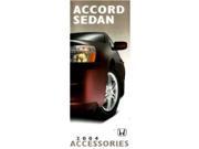 2004 Honda Accord Sedan Accessories Sales Brochure Book Advertisement Features